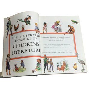 The Illustrated Treasury of Children Literature by Margaret Marignoni HB book